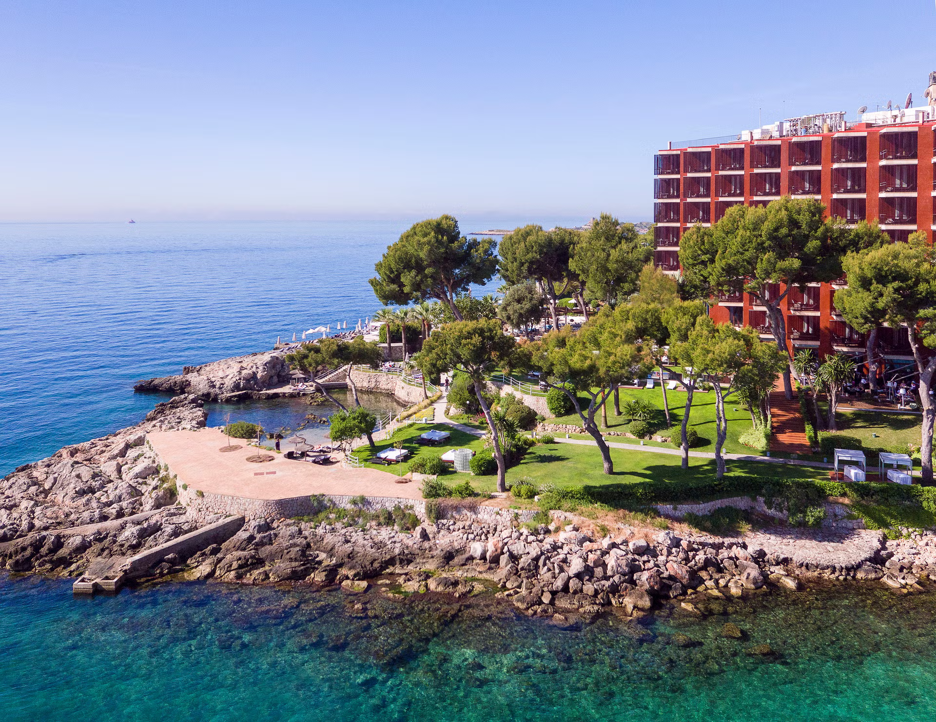 Hotel de Mar Gran Meliá private beach