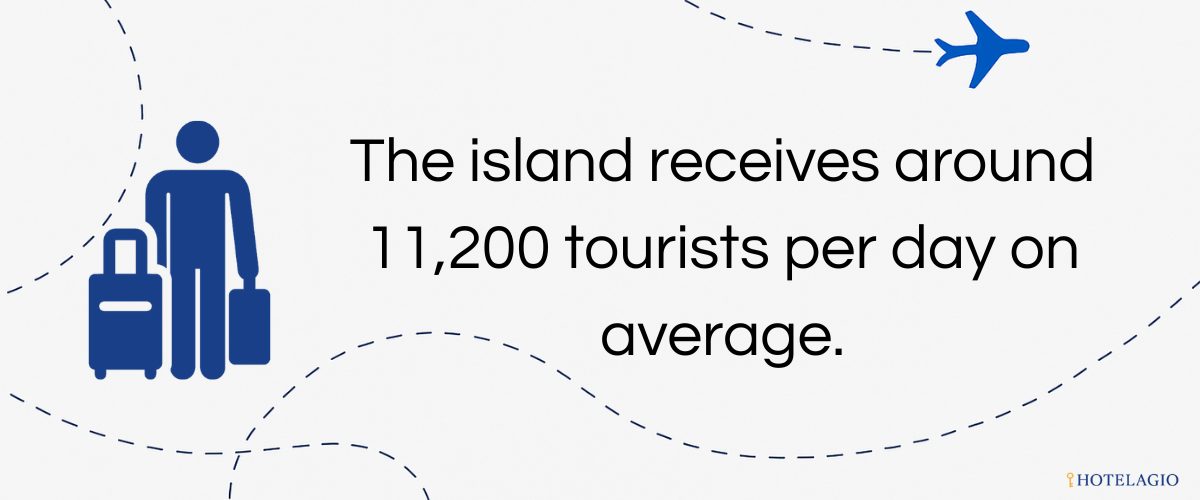 11,200 Visitors Daily