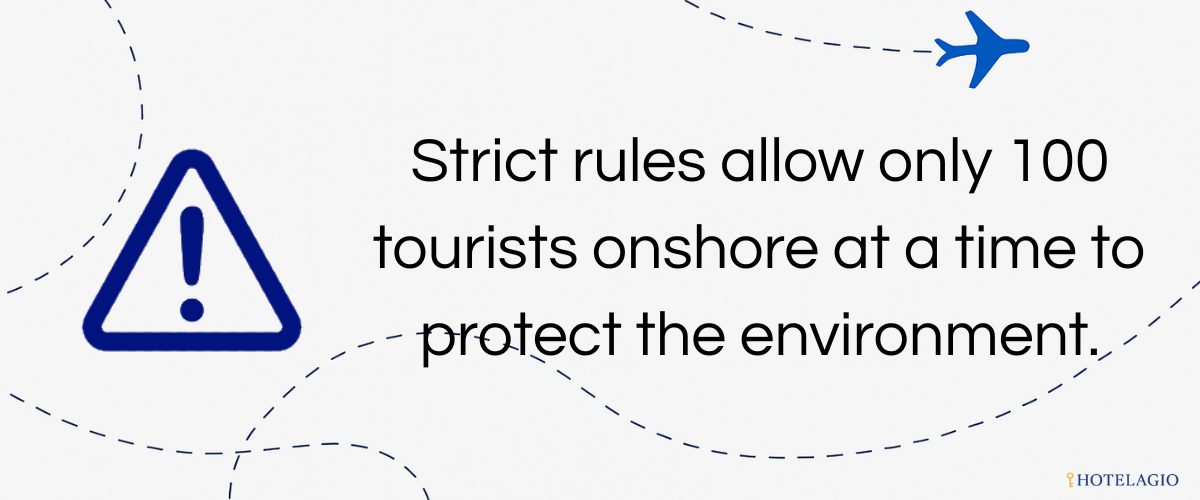 100 Visitors Limit on Land