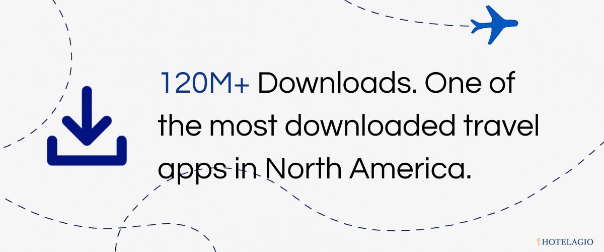 120M+ DownloadsOne of the most downloaded travel apps in North America.
